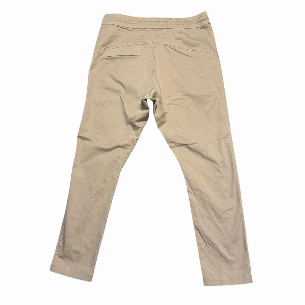 Paskho Pants Mens Large Community Made Comfy Stretch Chino Drawstring Hiking USA